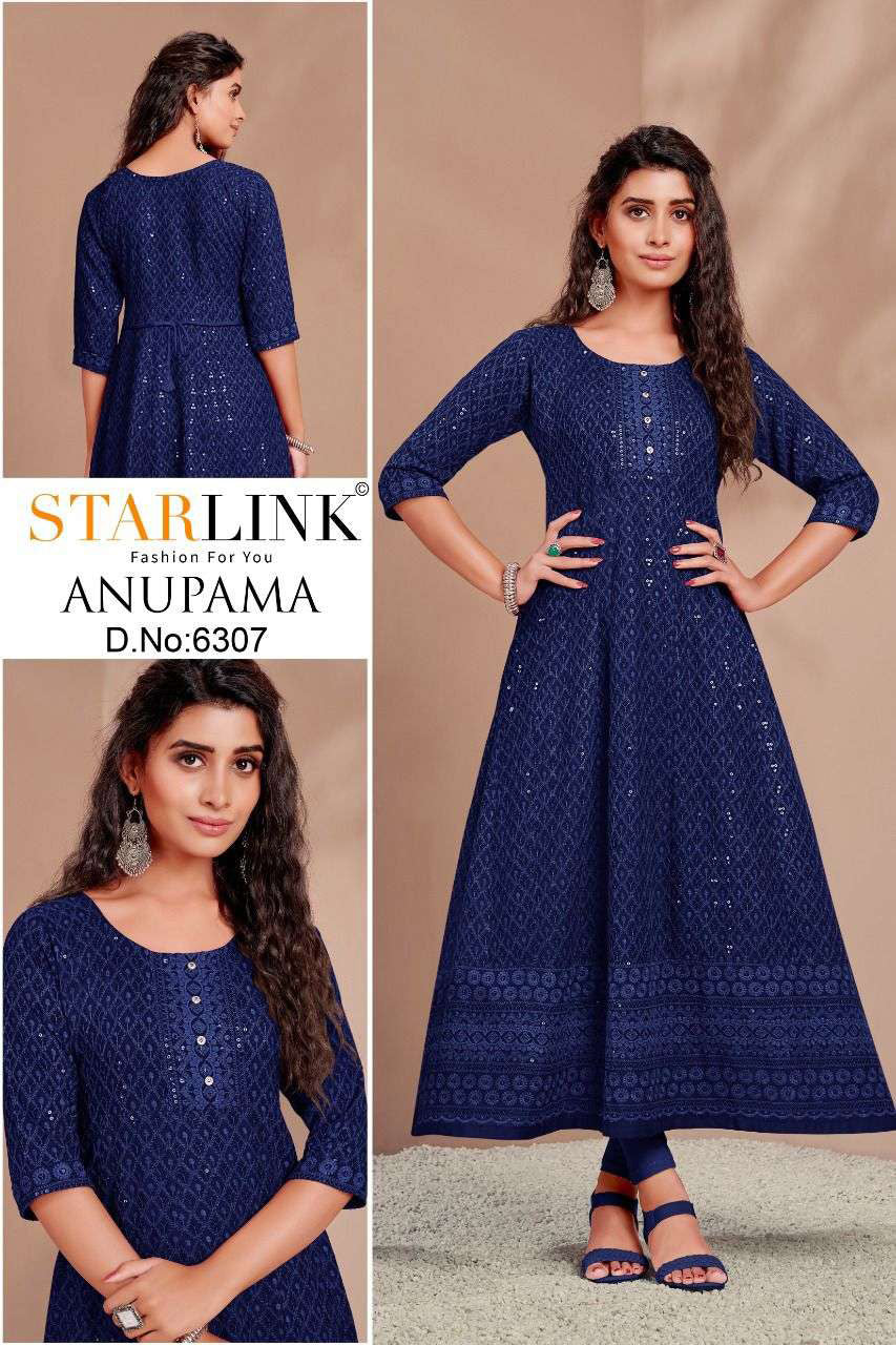 Anupama by Starlin Designer Kurti Collections