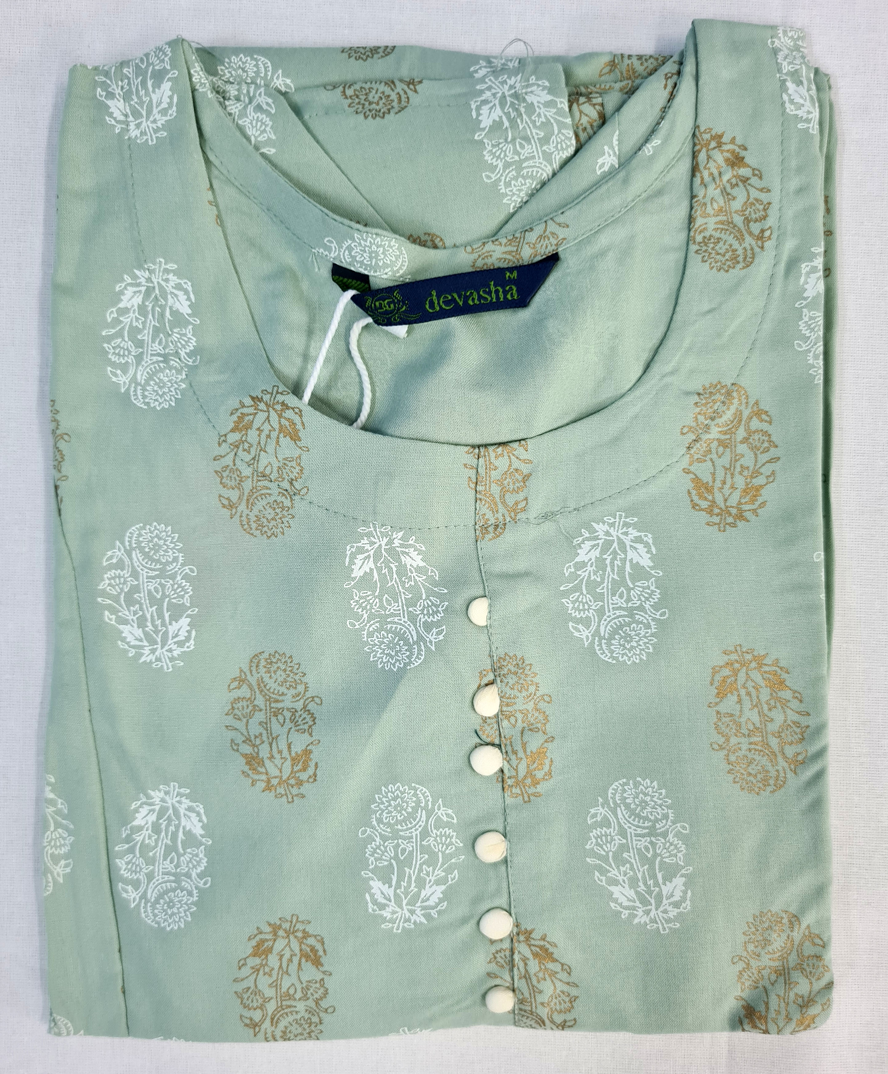 Designer Readymade Kurtis by DEVASHA (LIVA) Collection
