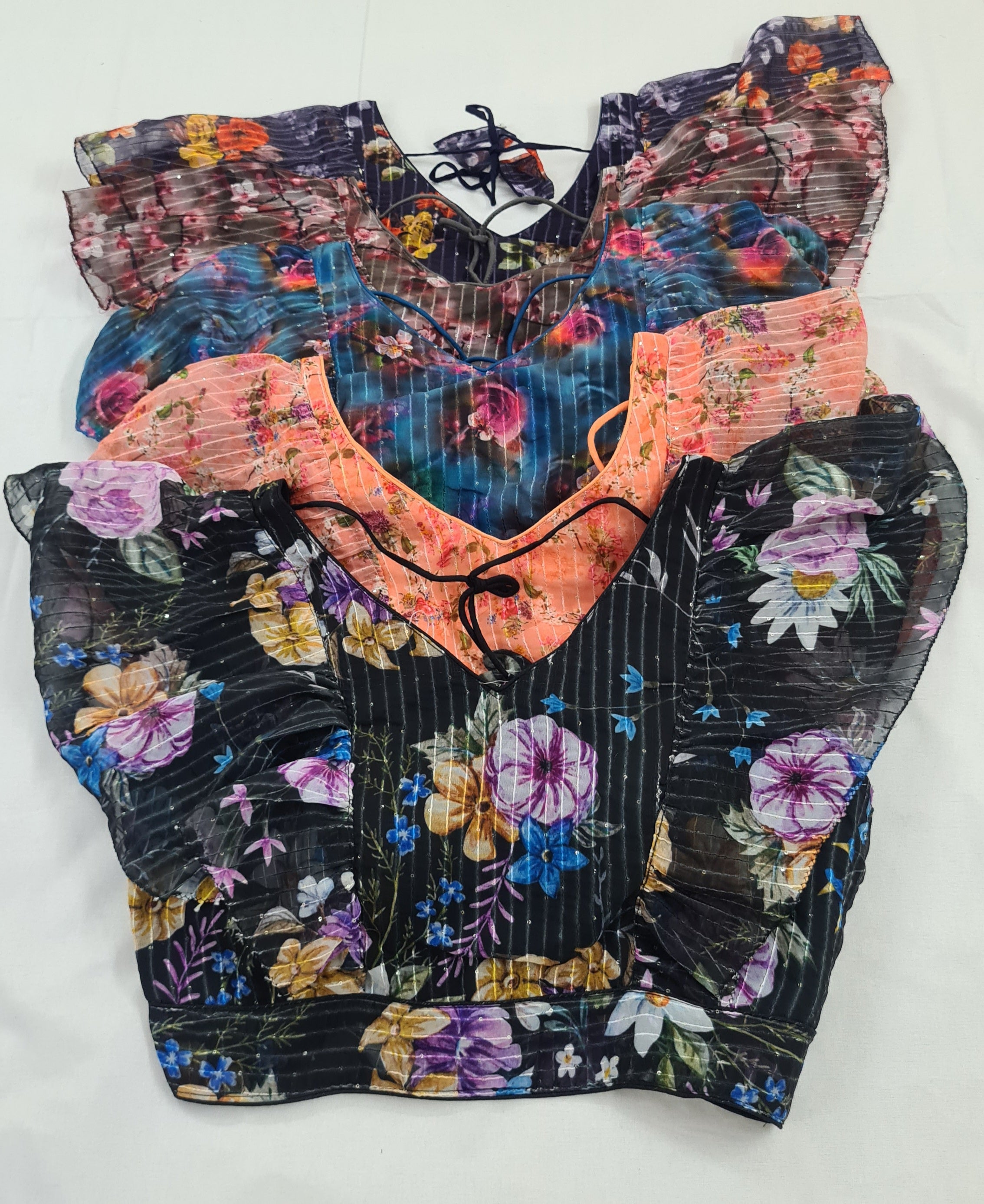 Floral Blouse [Size 36]