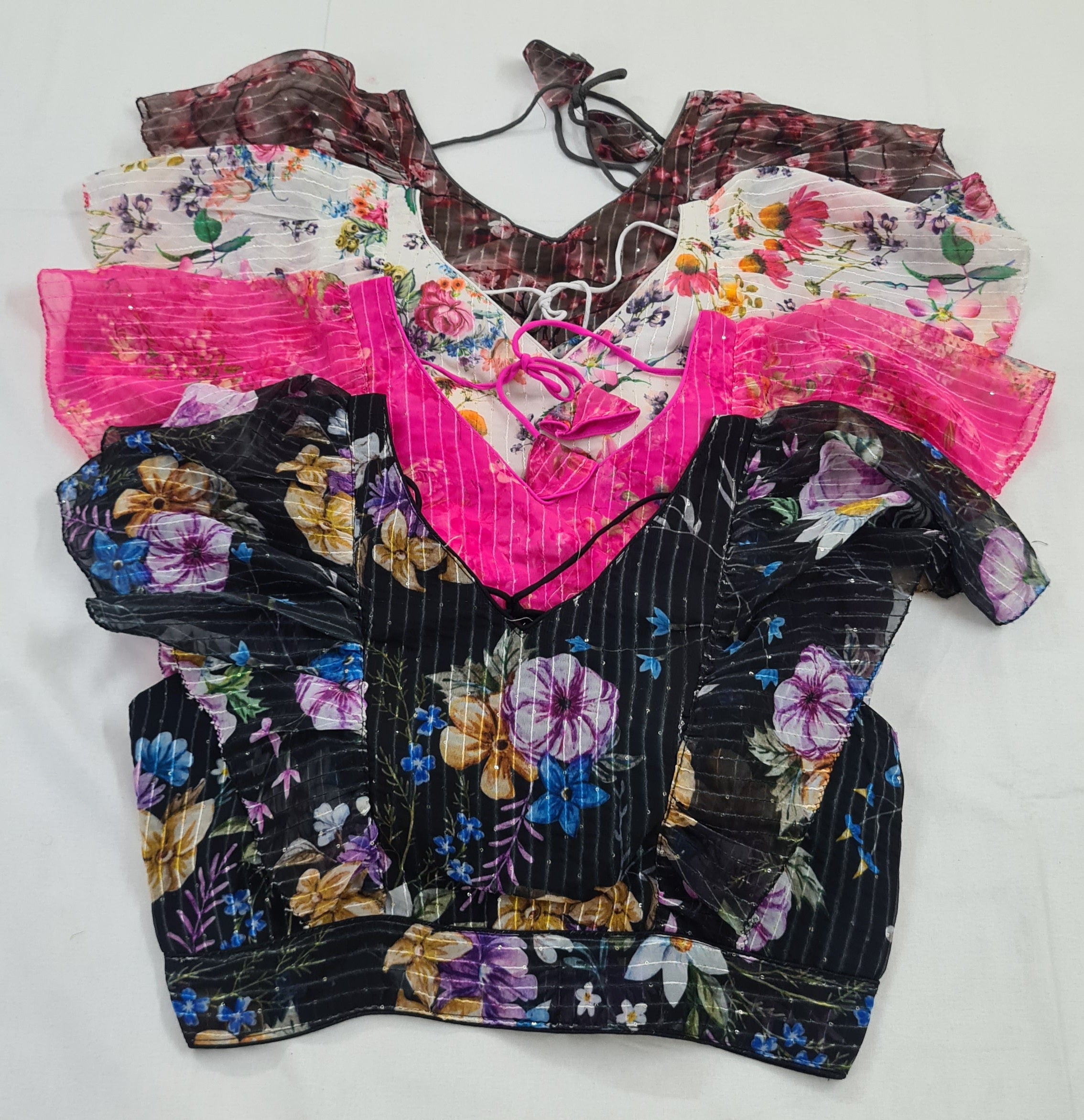 Floral Blouse [Size 38]