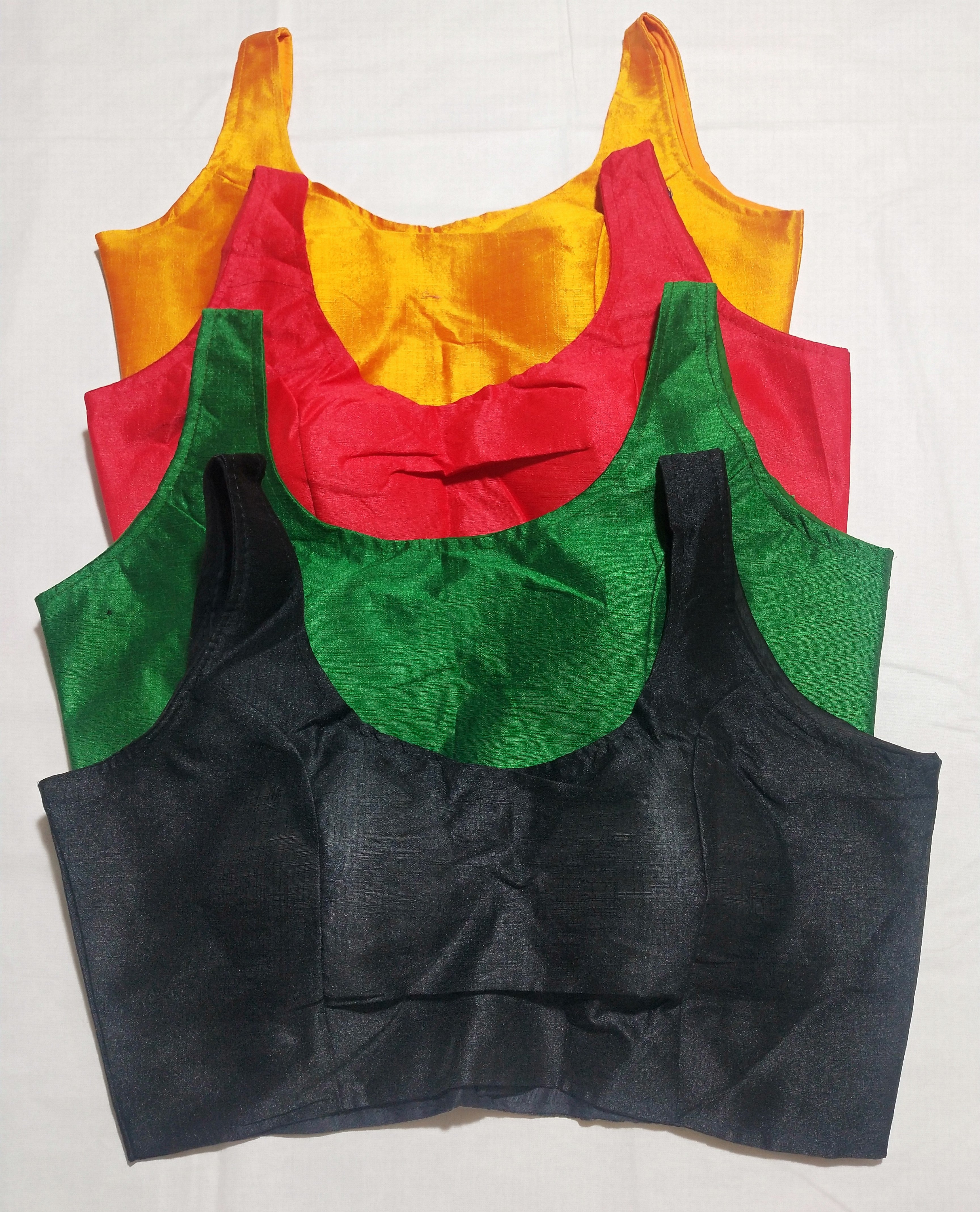 Bollywood Plain Blouse [Size 38]