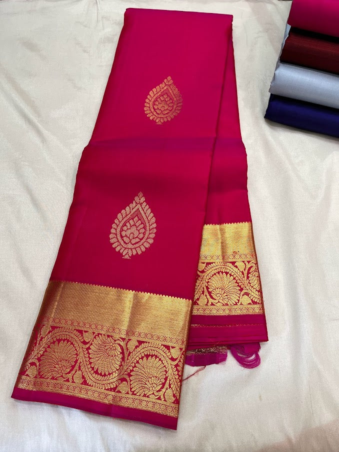 Handwoven kanchipuram Pure silk