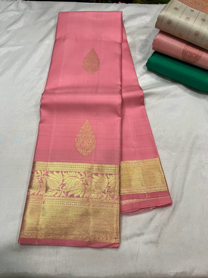 Handwoven kanchipuram Pure silk