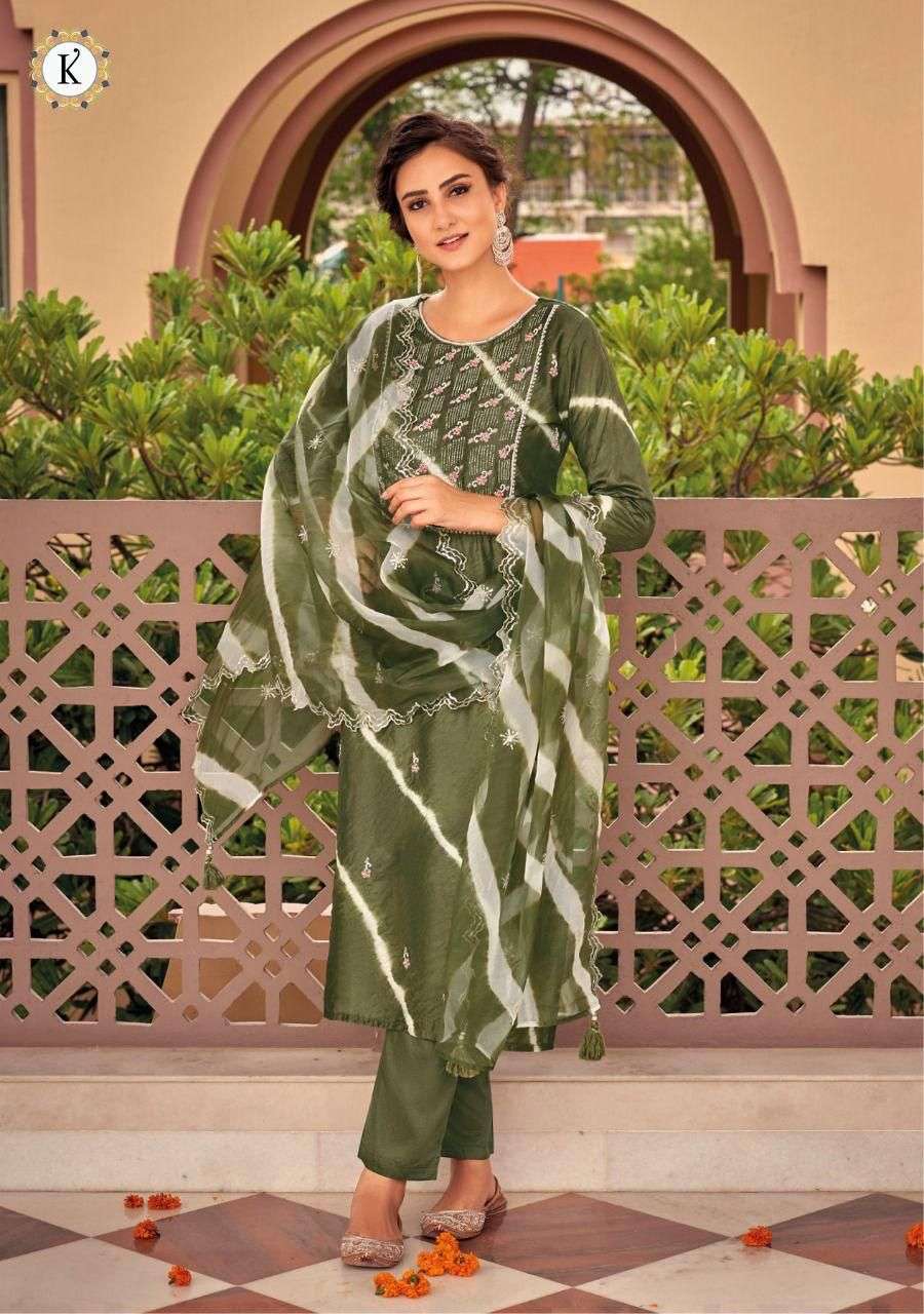 Kalki Presents Remix NX Pure Viscose Kurtis With Pant And Dupatta Collection