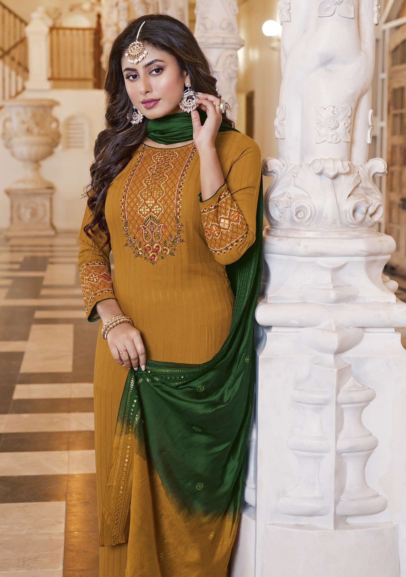 Ladies Flavour Presents Kashish Vol-4 Fancy Rayon Kurtis with Pant And Dupatta Collection