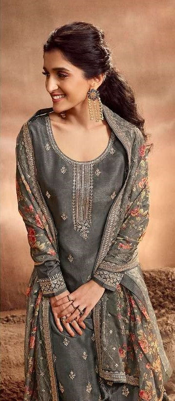 Vinay Fashion Presents Aashna Dola Silk Designer Salwar Suit
