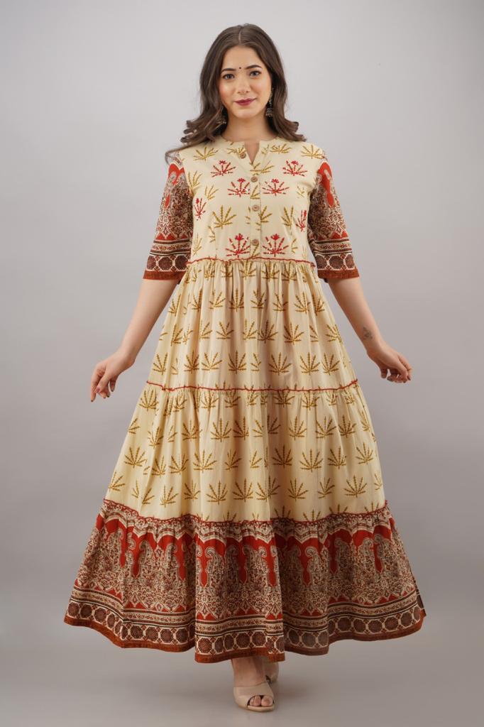 Cotton Fancy Dress (Top Only) Collection