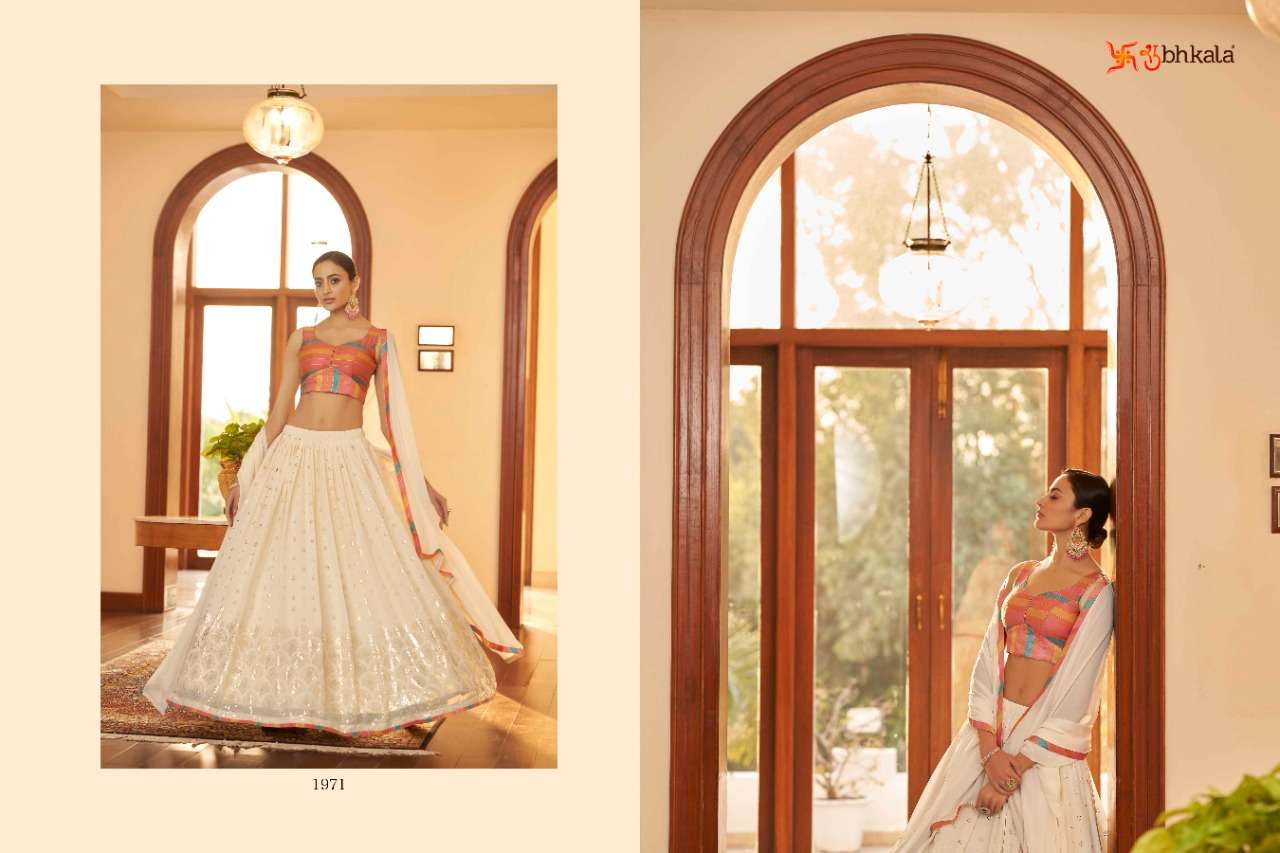 Khushboo Presents Girly Vol-22 1971 TO 1974 Series Fancy Lehenga Choli (Un-Stitched)