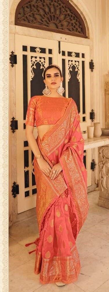 Rajpath Presents Aashi Organza Silk Designer Sarees Collection
