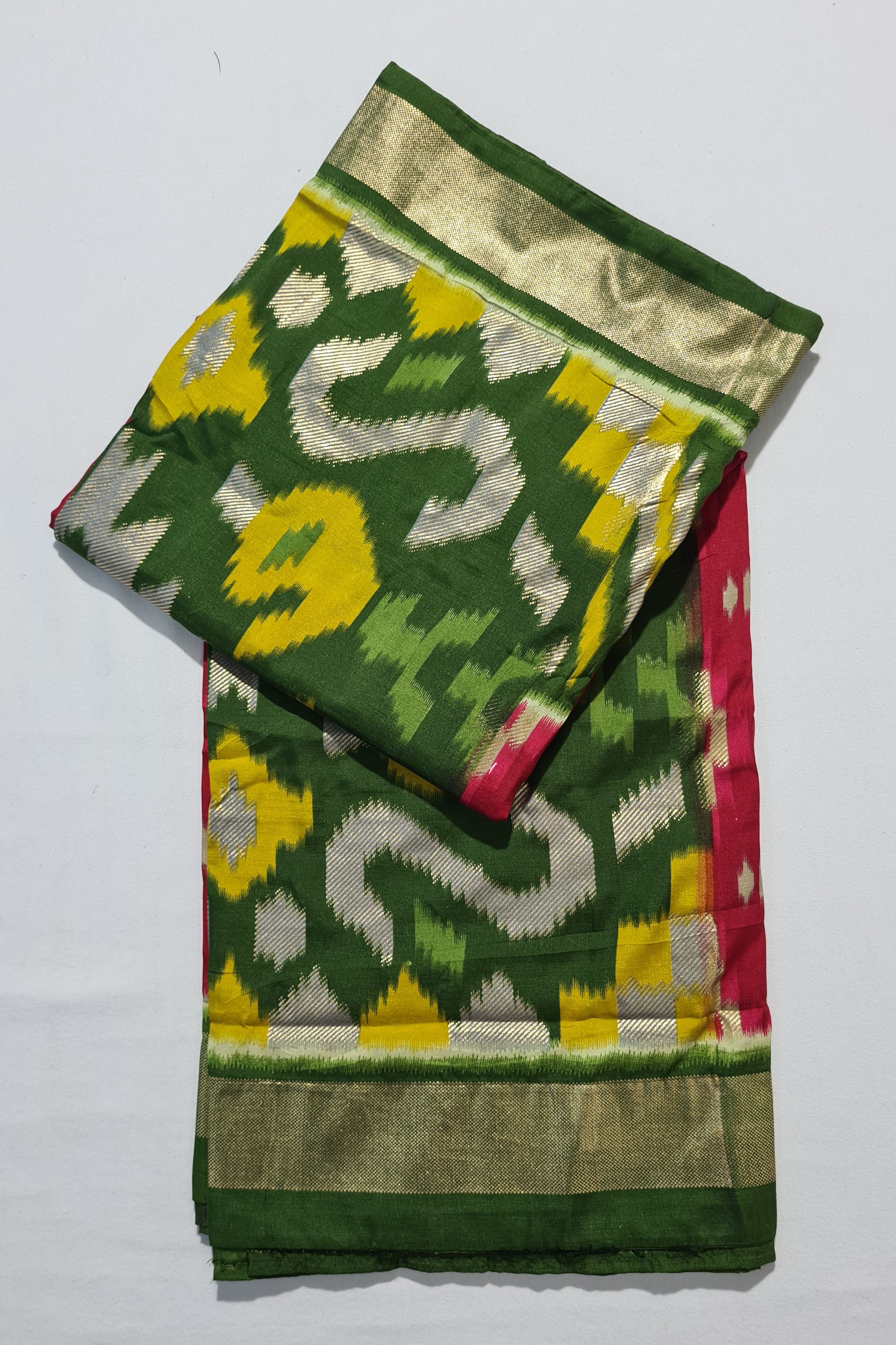 Shubh Shree Presents Sravanam Velvet Tusser Silk Sarees collection