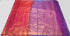 Kanchi Vegan  Silk Saree  with contrast blouse and rich jari pallu
