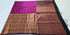 Kanchi Vegan Silk Saree With Contrast Blouse and Rich Jari Pallu