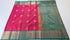 Kanchi Vegan Silk Saree With Contrast Blouse and Rich Jari Pallu