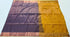 Kanchi Vegan Silk Saree With Contrast Blouse and Rich Jari Pallu