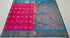 Kanchi Vegan Silk Saree With Contrast Blouse and Rich Jari Pallu
