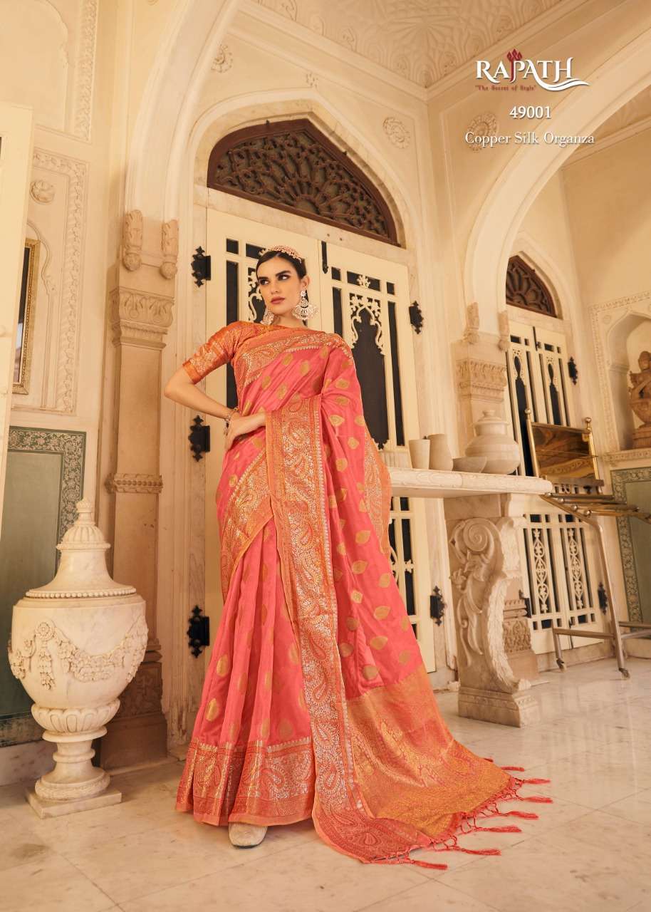 Rajpath Presents Aashi Organza Silk Designer Sarees Collection