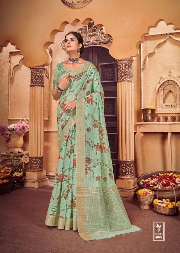 Shubh Shree Presents Majestic Cotton Sarees Collection