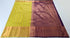 Kanchi Vegan Silk Saree With Contrast Blouse and Rich Jari Pallu