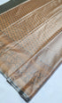 Kanchi Semi silk saree Brocade  blouse and rich jari pallu