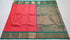 Kanchi Vegan Silk Saree With Contrast Blouse and Rich Jari Pallu