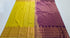 Kanchi Vegan Silk Saree With Contrast Blouse and Rich Jari Pallu