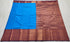 Kanchi Vegan Silk Saree with Contrast Blouse and Rich Jari Pallu