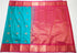 Kanchi Vegan Silk Saree With Contrast Blouse and Rich Jari Pallu