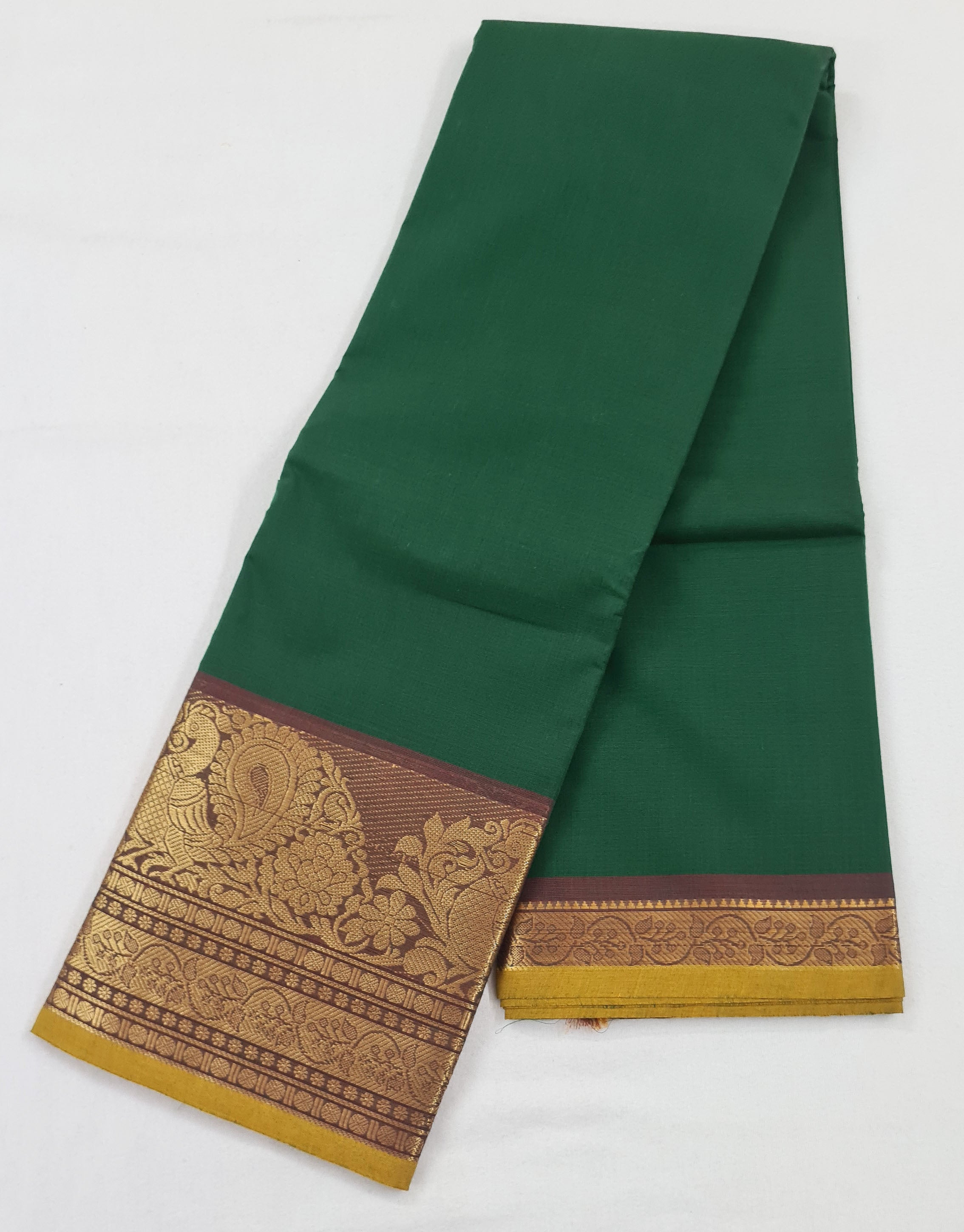 Kanchipuram Cotton Saree with Blouse