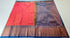Kanchi Vegan Silk Saree With Contrast Blouse and Rich Jari Pallu