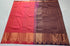 Kanchi Vegan Silk Saree With Contrast Blouse and Rich Jari Pallu