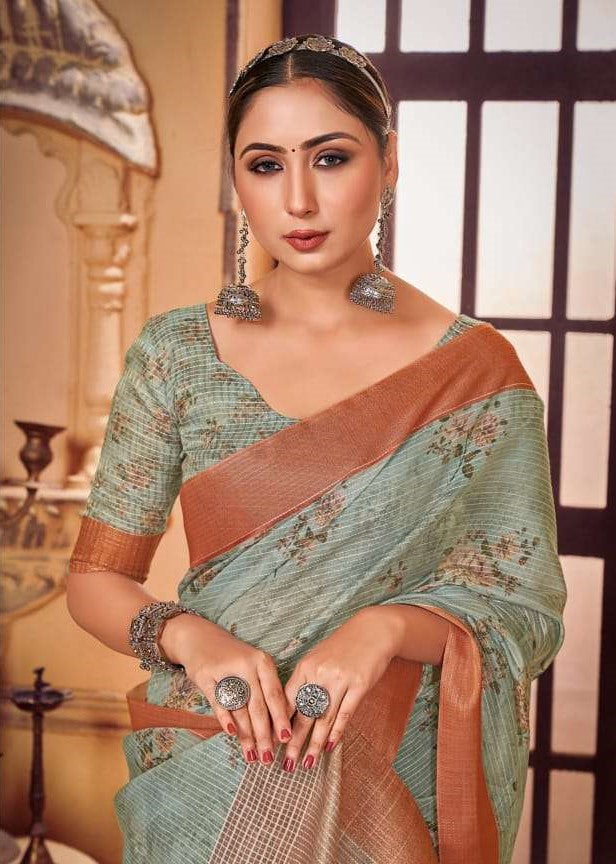 Shubh Shree Presents Majestic Cotton Sarees Collection