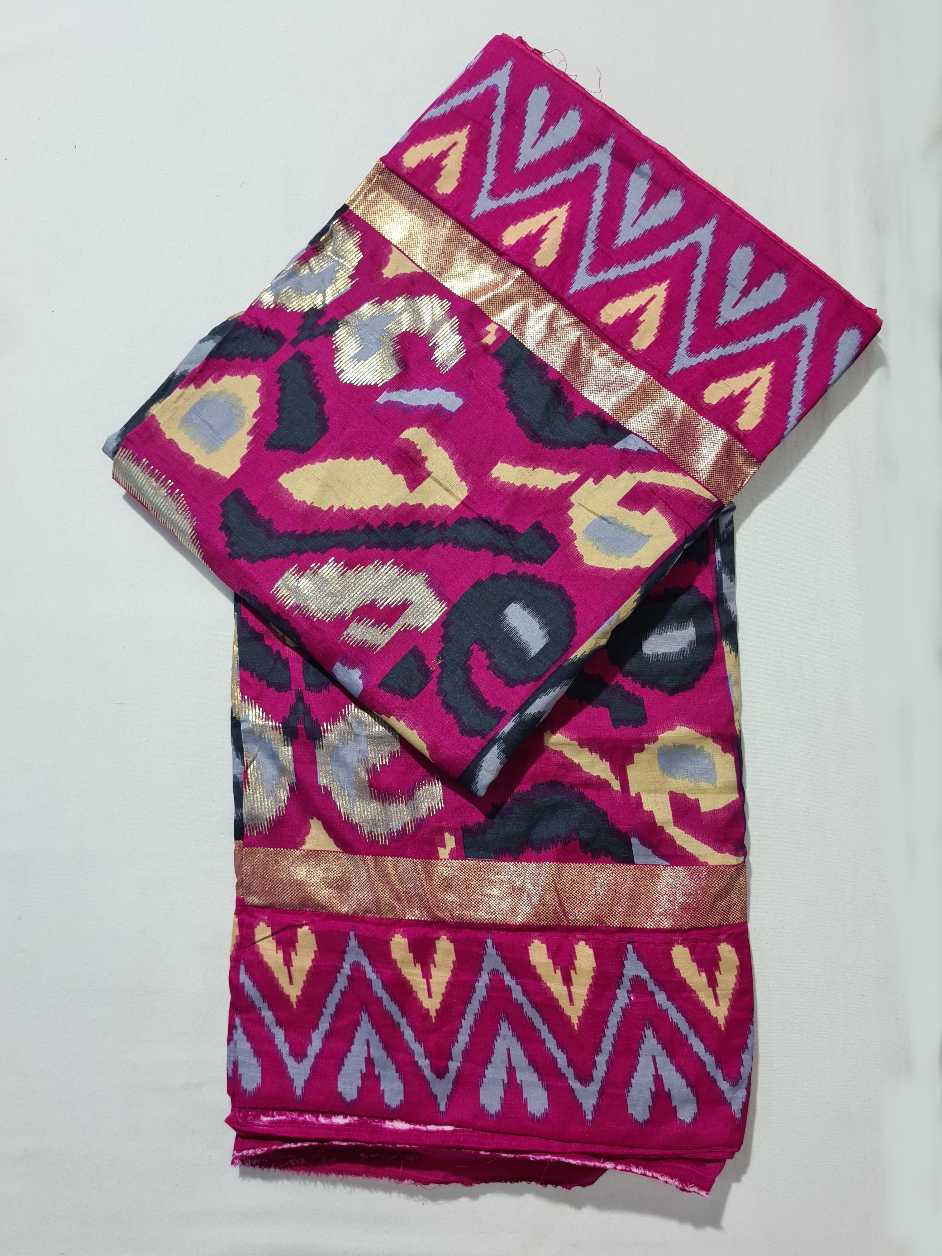 Shubh Shree Presents Sravanam Velvet Tusser Silk Sarees collection