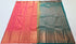 Kanchi Vegan Silk Saree With Contrast Blouse and Rich Jari Pallu
