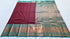 Kanchi Vegan Silk Saree with Contrast Blouse and Rich Jari Pallu