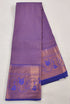 Kanchi Vegan Silk Saree with Contrast Blouse and Rich Jari Pallu