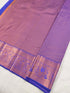 Kanchi Vegan Silk Saree with Contrast Blouse and Rich Jari Pallu