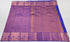 Kanchi Vegan Silk Saree with Contrast Blouse and Rich Jari Pallu