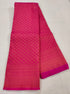 Kanchi Vegan Silk Saree with Contrast Blouse and Rich Jari Pallu