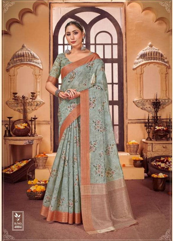 Shubh Shree Presents Majestic Cotton Sarees Collection