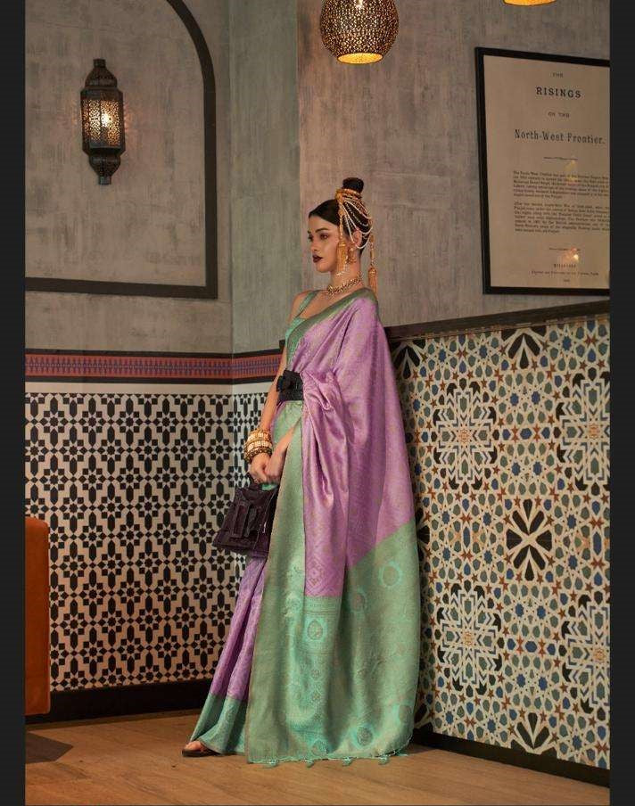 Rajbeer Presents Kaizaa Silk 4000 Series Designer Silk Sarees Collection