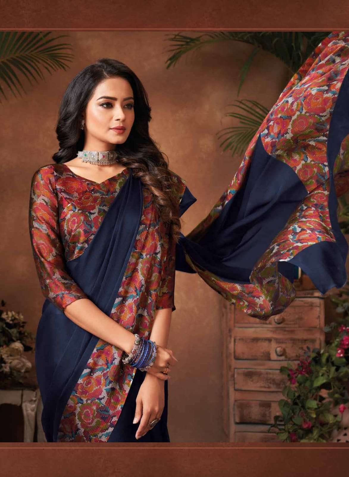 Vipul Presents Juliet Chiffon Mithai Fancy Sarees Collection