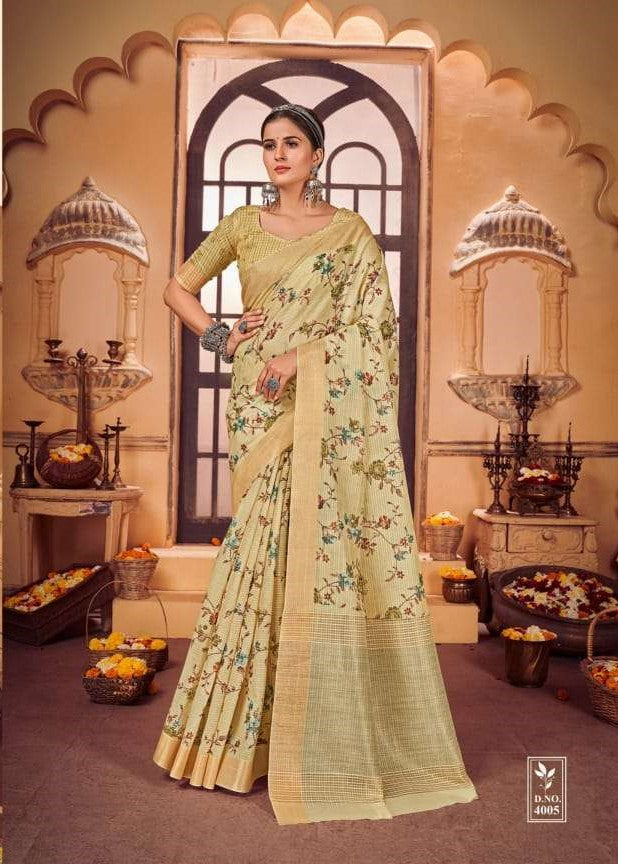 Shubh Shree Presents Majestic Cotton Sarees Collection