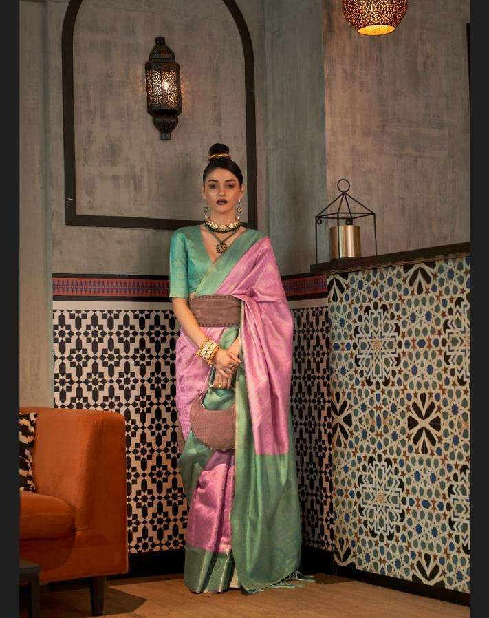 Rajbeer Presents Kaizaa Silk 4000 Series Designer Silk Sarees Collection