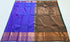 Kanchi Vegan Silk Saree With Contrast Blouse and Rich Jari Pallu
