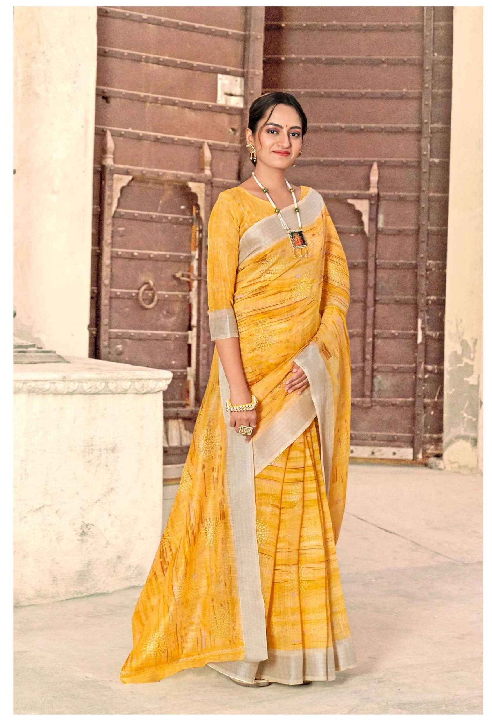 LT Sarees Presents Rajwadi Printed Sarees Collection