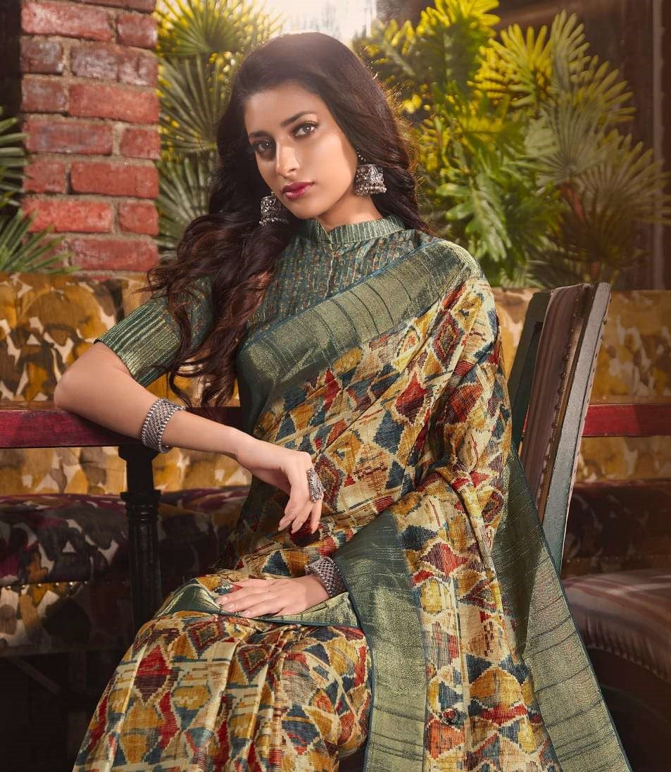 Joh Rivaaj Presents Joganiya 13001 TO 13009 Series Printed Sarees Collection