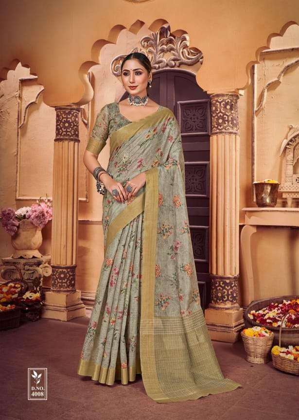 Shubh Shree Presents Majestic Cotton Sarees Collection