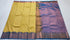 Kanchi Vegan Silk Saree With Contrast Blouse and Rich Jari Pallu