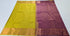 Kanchi Vegan Silk Saree With Contrast Blouse and Rich Jari Pallu
