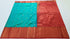 Kanchi Vegan Silk Saree With Contrast Blouse and Rich Jari Pallu